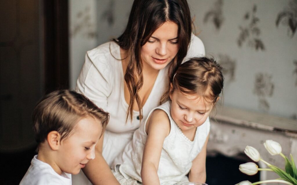 madre e hijas